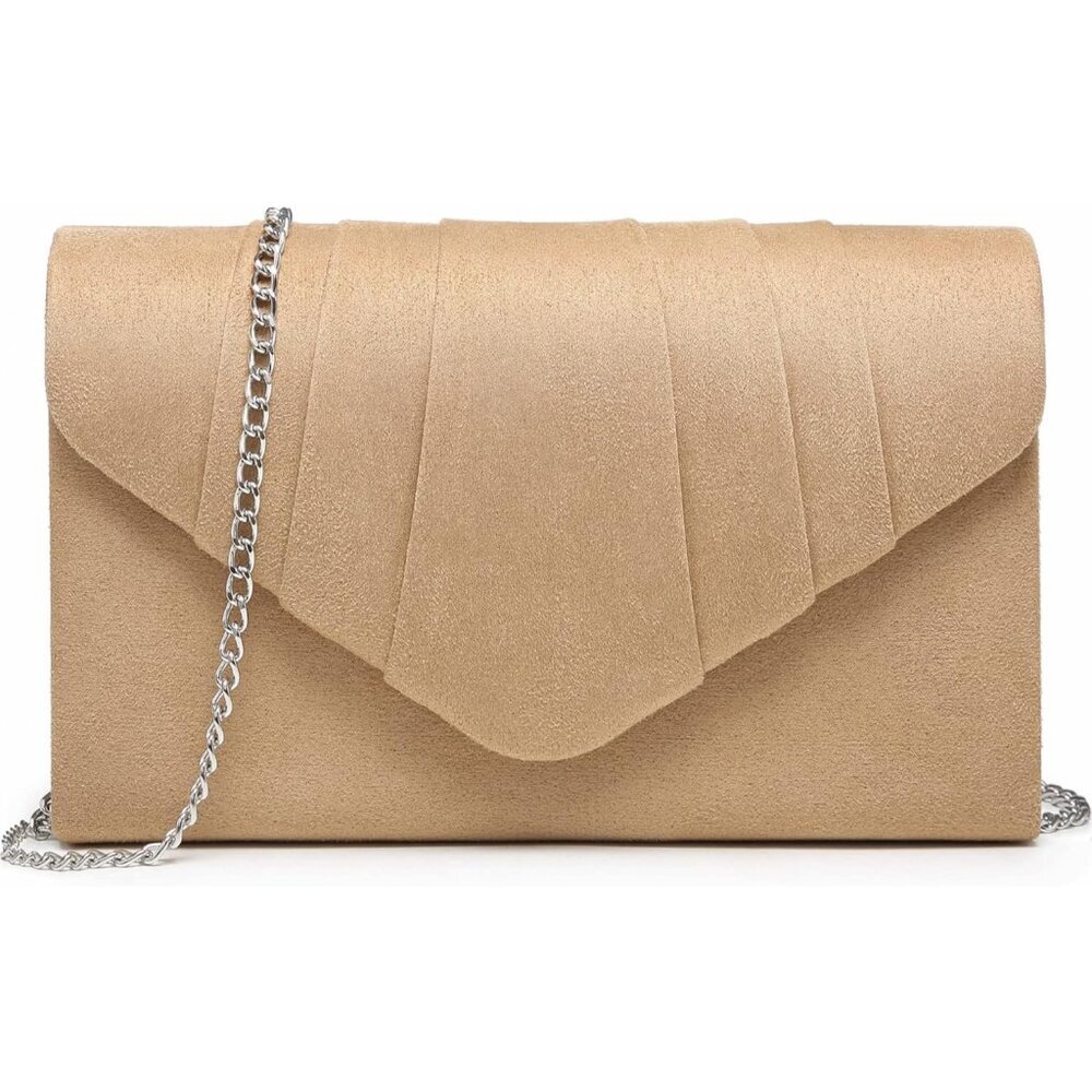 Compact Magnetic Snap Clutch: Stylish Evening Purse for Brides & Parties